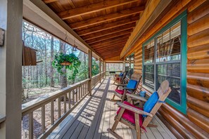 Property grounds - Blueridge Lodge Wrap-around Deck (Blue Ridge)