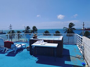 Terrace/patio - BAHIA SAN ANDRES HOSPEDAJE (San Andrés)