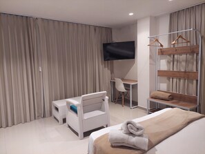In-room safe, individually furnished, free WiFi, bed sheets - BAHIA SAN ANDRES HOSPEDAJE (San Andrés)
