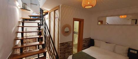 1 makuuhuone, ilmainen Wi-Fi, vuodevaatteet