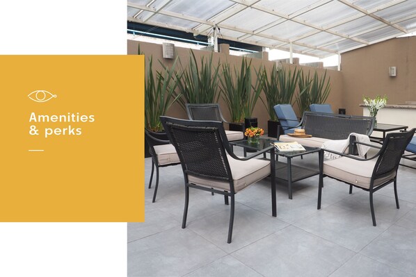 Business Apartment | Terrace/patio - Loft Berlin by The Local Way (Mexico City)