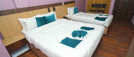 Deluxe szoba kétszemélyes vagy két külön ággyal | Ingyenes wifi