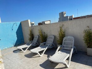 Terrace/patio - Guevara Home Bohemian Monoambiente in Chacarita (Buenos Aires)