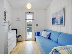 Televisie en een open haard