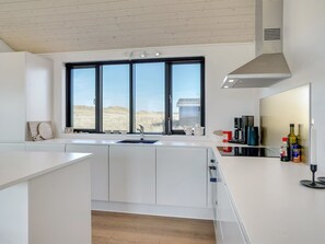 Fridge, microwave, dishwasher, highchair