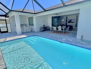 Beheizter Pool