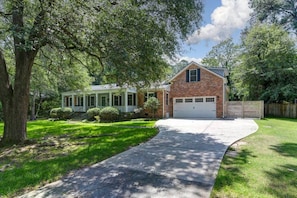 Exterior - Forest Acres 5BR Home w/ Private Pool & Pool House (Columbia)