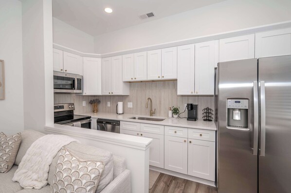 Apartamento, 1 cama de matrimonio, cocina | Interior
