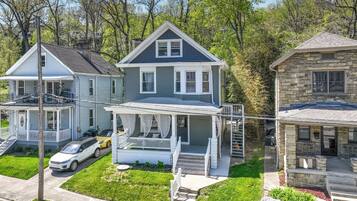 House, Multiple Beds, Kitchen, Garden View | View from room