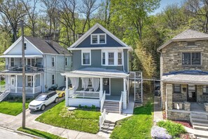 House, Multiple Beds, Kitchen, Garden View | View from room