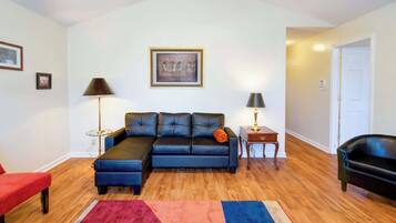 Condo, Multiple Beds, Kitchen | Living area | TV