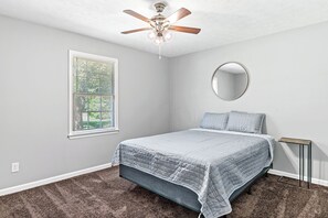 House, 2 Queen Beds, Fireplace | 2 bedrooms, individually decorated, individually furnished, free WiFi