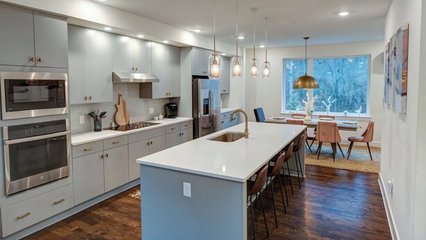 House, Multiple Beds, Kitchen, Garden View | Private kitchen - Escape on Central Pike (Hermitage)