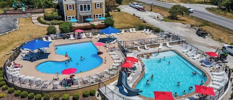 Seasonal outdoor pool