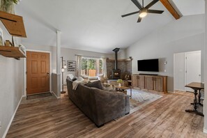 Cabin, Multiple Beds, Balcony | Living area - Labrador Retreat (Bend)