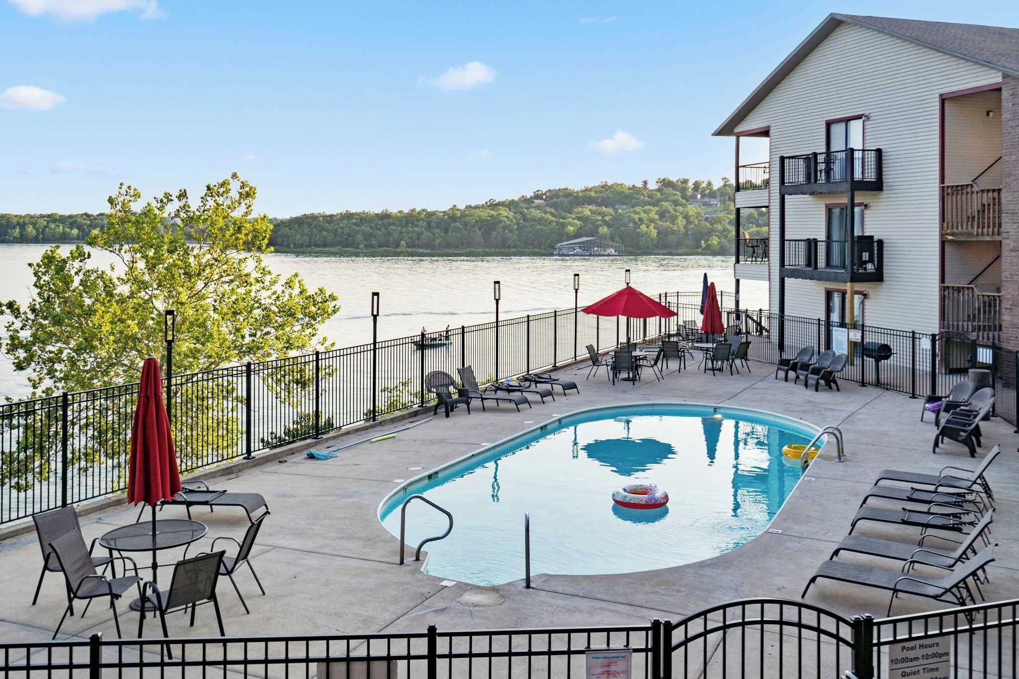 Seasonal outdoor pool