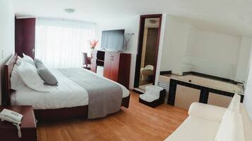 Suite, bubbelbad | 1 slaapkamer, gratis wifi