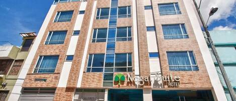 Fassade der Unterkunft