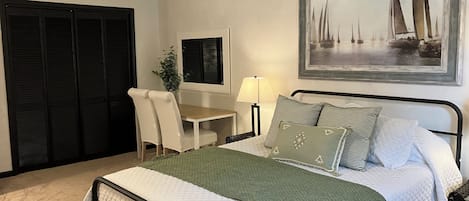 1 غرفة نوم وواي فاي مجانًا وملاءات أسرّة