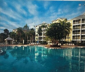 Outdoor pool - Sheraton Vistana Villages one bedroom apt- sleeps 4 (Orlando)