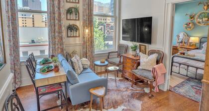 View of Riverwalk frm 1 BR King Bed Apt