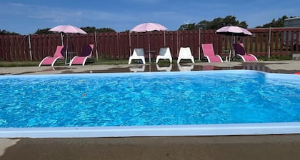 Sodra Gotland 14 bed med pool