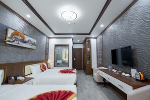 1 Schlafzimmer, hochwertige Bettwaren, Minibar, Zimmersafe