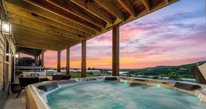 Rustic Retreat, Private Hot Tub, Lake Views