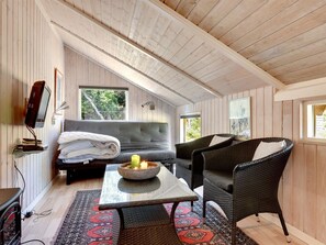 TV, fireplace, DVD player