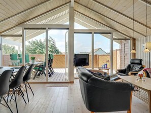 Télévision, cheminée