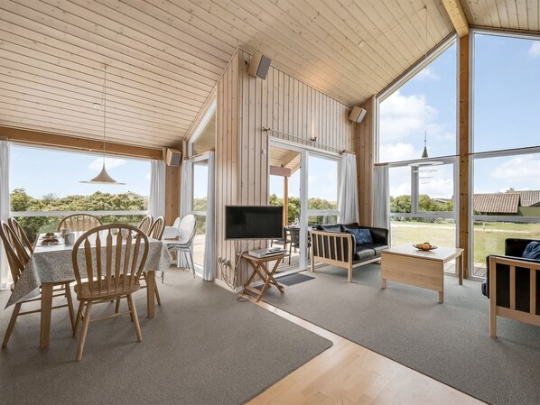 TV, fireplace, DVD player