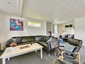 TV og peis