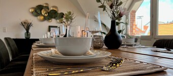 Luxurious penthouse apartment 200sqm in the Lotsenviertel 5 min to Altenliebe