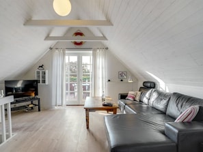 TV, fireplace, DVD player, foosball