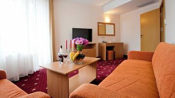 Basic Suite | Living area | Flat-screen TV