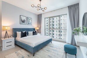 2 bedrooms, desk, iron/ironing board, WiFi - WOW! Burj Khalifa & Fountain View (Downtown)