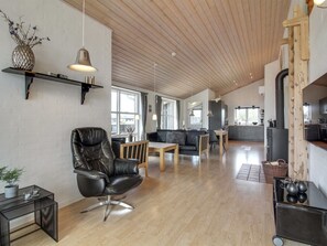 TV, fireplace, DVD player, table football - "Mayke" - 900m from the sea by Interhome (Løkken)
