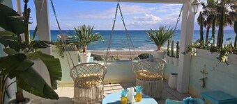 Barbara's Beach House, Strandhaus 1. Strandlage Playa Paraíso Manilva Andalusien