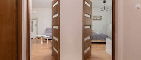 1 soverom, strykejern/-brett, wi-fi og sengetøy