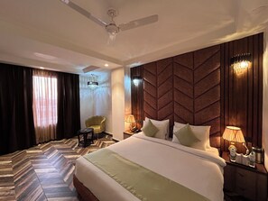 Deluxe Room | Laptop workspace, iron/ironing board, free WiFi, bed sheets - Grand Luxotica By DLS Hotels (Dehradun)