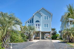 Exterior - 5BR/3BA - Beautiful, Ocean View Home-Close to the Beach, Sleeps 12 (Oak Island)