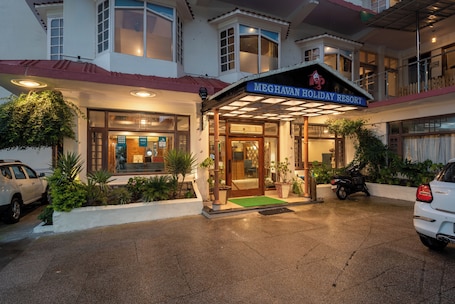 Fachada de la propiedad