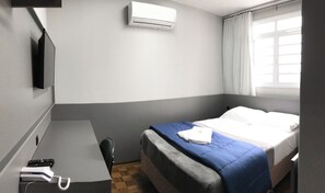 Quarto standard | Wi-Fi de cortesia, roupa de cama