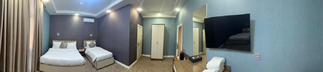 Minibar, in-room safe, desk, laptop workspace