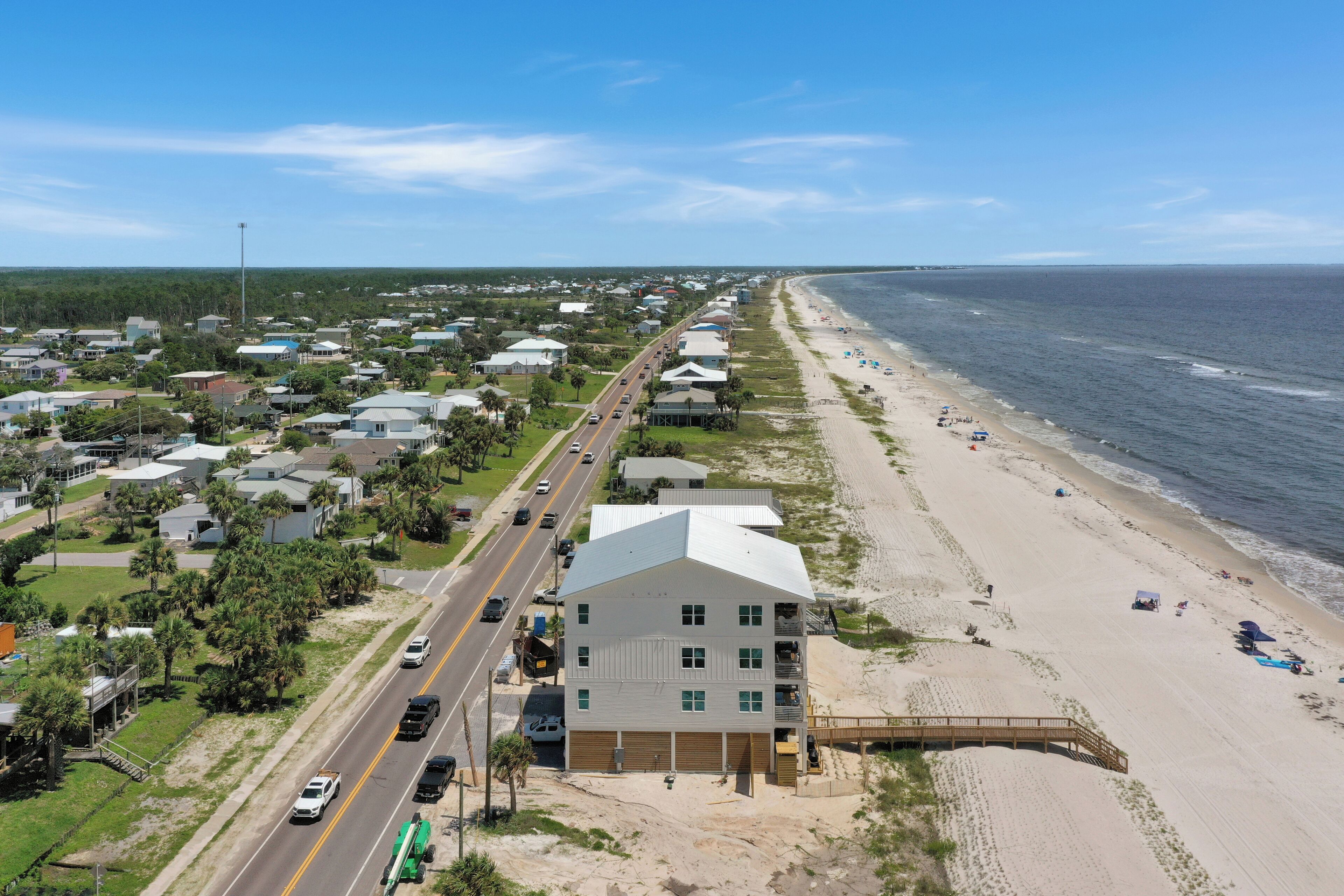Accommodatie ligt op het strand