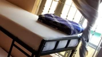 In-room safe, blackout curtains, iron/ironing board
