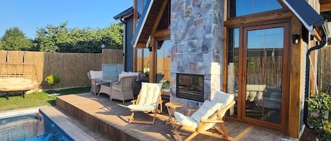 Business-Bungalow | Fassade der Unterkunft