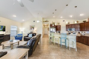 TV - Waves, sunsets, and memories made – The Coast House is where the magic happens. (Port Aransas)