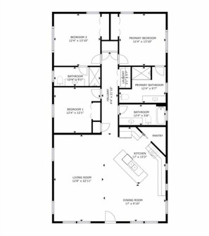 مخطط تصميم الطابق