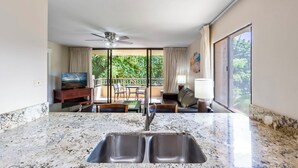 Condo, Multiple Beds, Balcony, Partial Ocean View | Private kitchen - Paki Maui 127 (Lahaina)